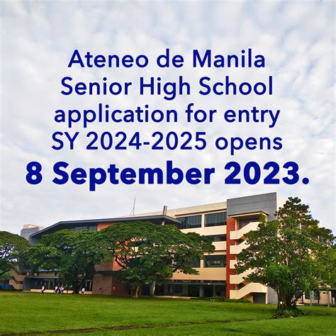 ateneo senior high school results|Ateneo de Manila Senior High School Admission Results SY 2023.